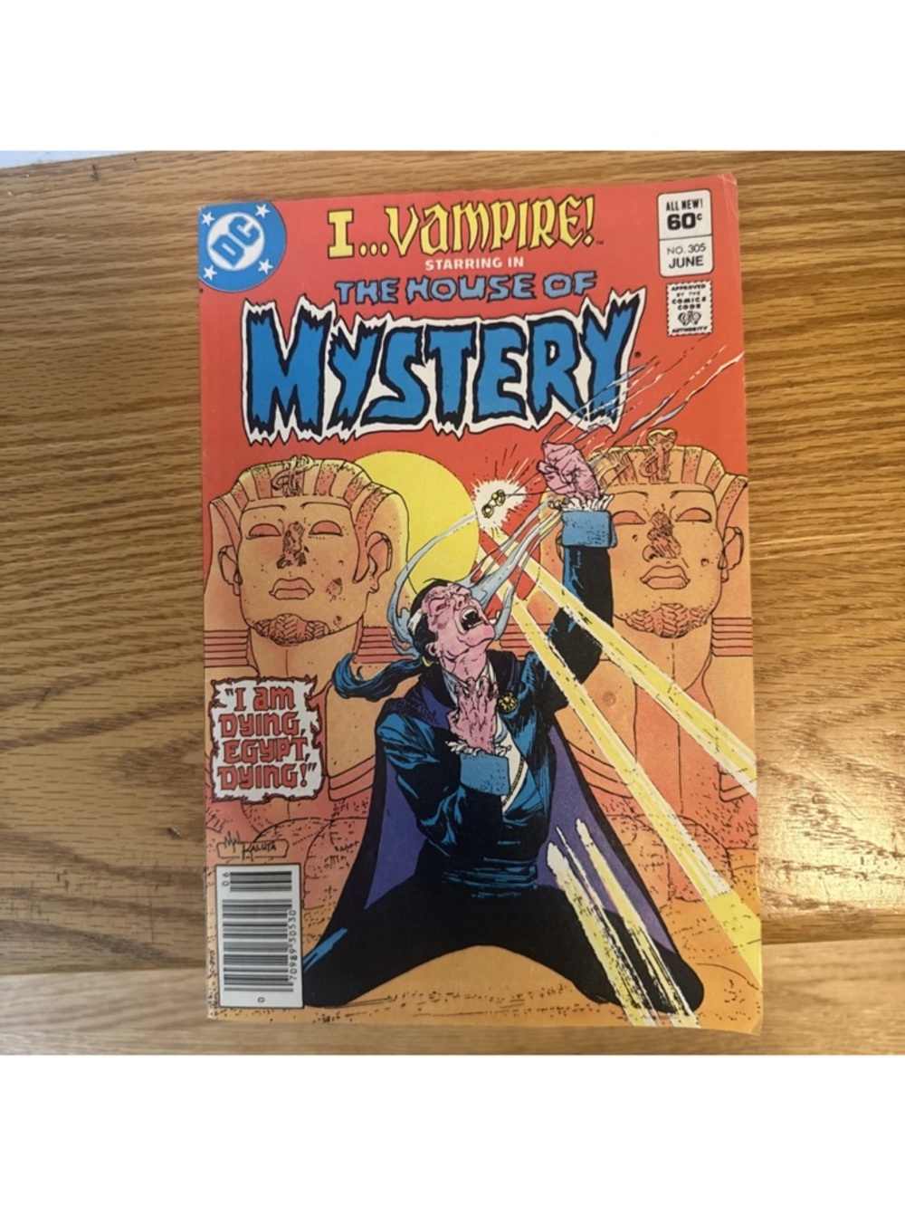 The House of Mystery #305 Comic Book - House Of Mystery DC Comics Issue #305